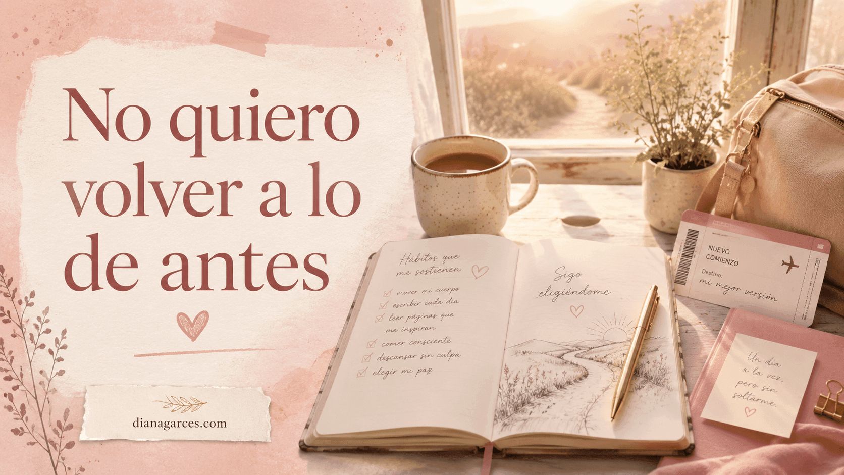 No quiero volver a lo de antes