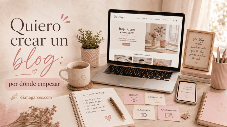 Quiero crear un blog