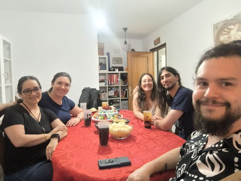 Reunión con amigos